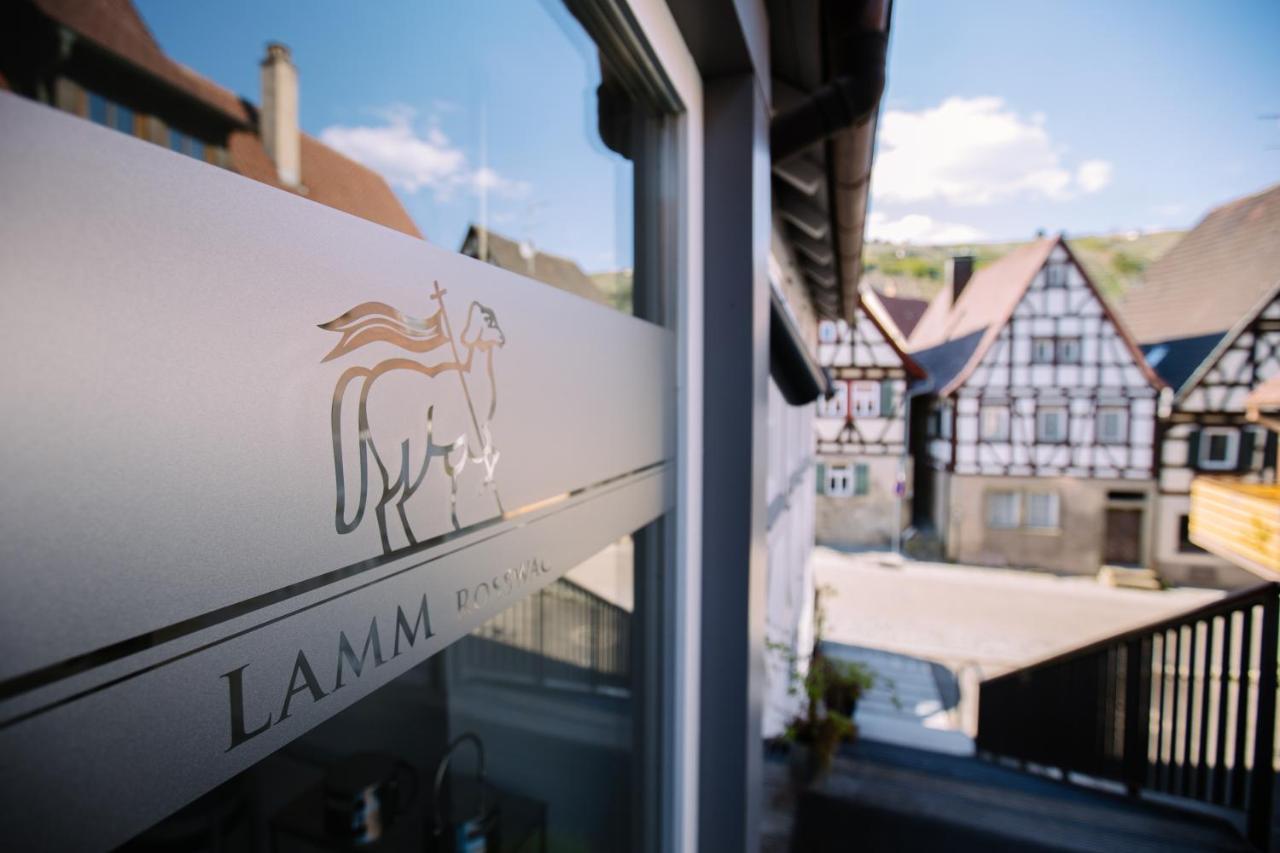 Hotel Restaurant Lamm Rosswag ファイインゲン・アン・デア・エンツ エクステリア 写真