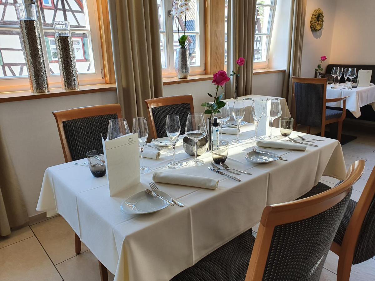 Hotel Restaurant Lamm Rosswag ファイインゲン・アン・デア・エンツ エクステリア 写真